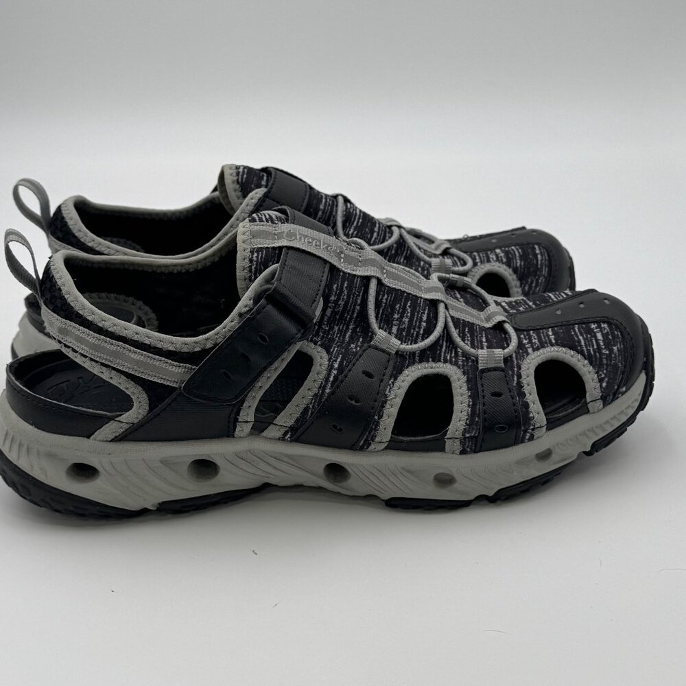 Cheeks Womens Energy Pad Sport Sandals Size 9W Tony Little Reflective Shoes - Picture 4 of 11